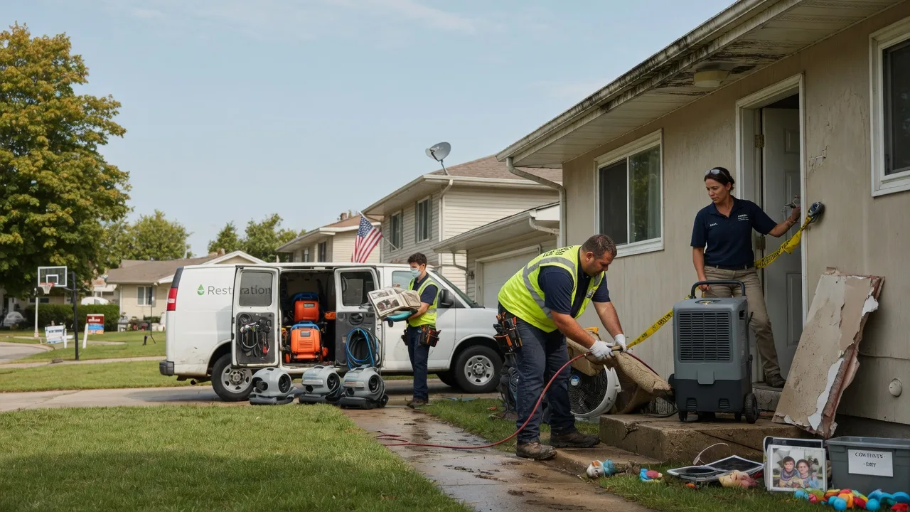 Water Damage Restoration in Ripon, WI near me